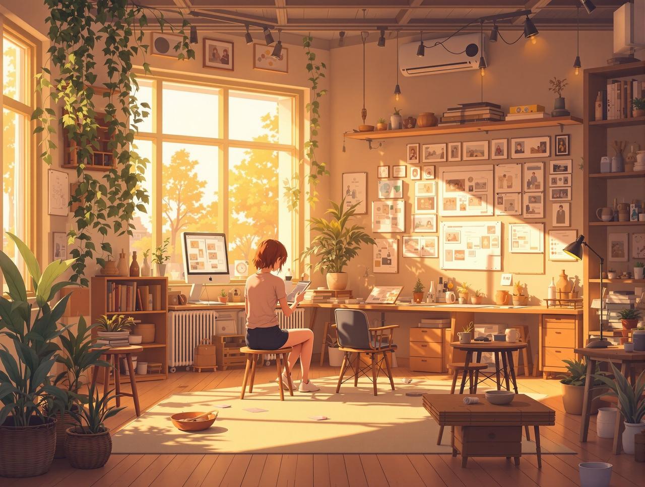 西红柿短剧 - 品牌故事 西红柿短剧品牌故事 - 温暖的创作工作室